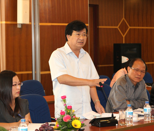 Thứ trưởng Bộ Xây dựng Trịnh Đình Dũng làm việc với VINACONEX về Dự thảo nghị định quản lý đầu tư và phát triển đô thị